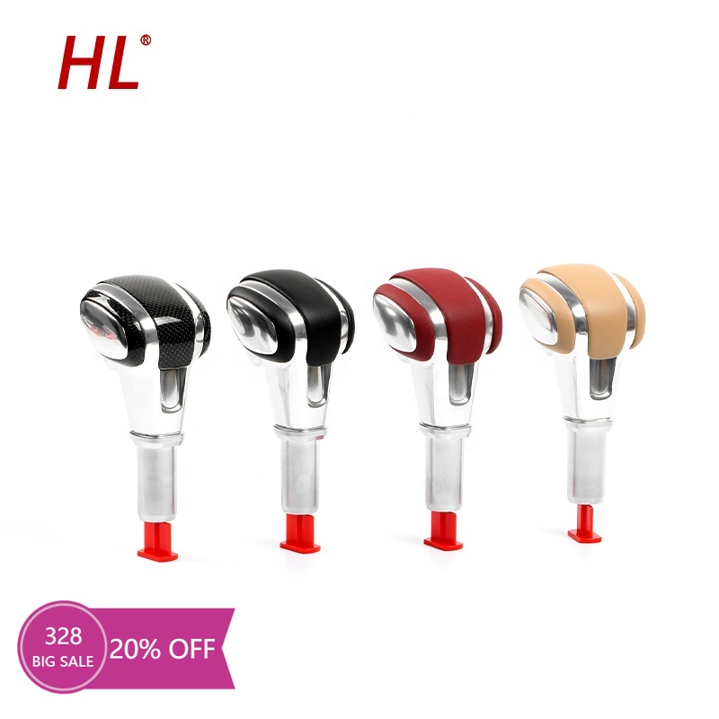 Tech Gear Accessories - Hochwertiges Auto-Zubehör Schaltknauf aus Leder und