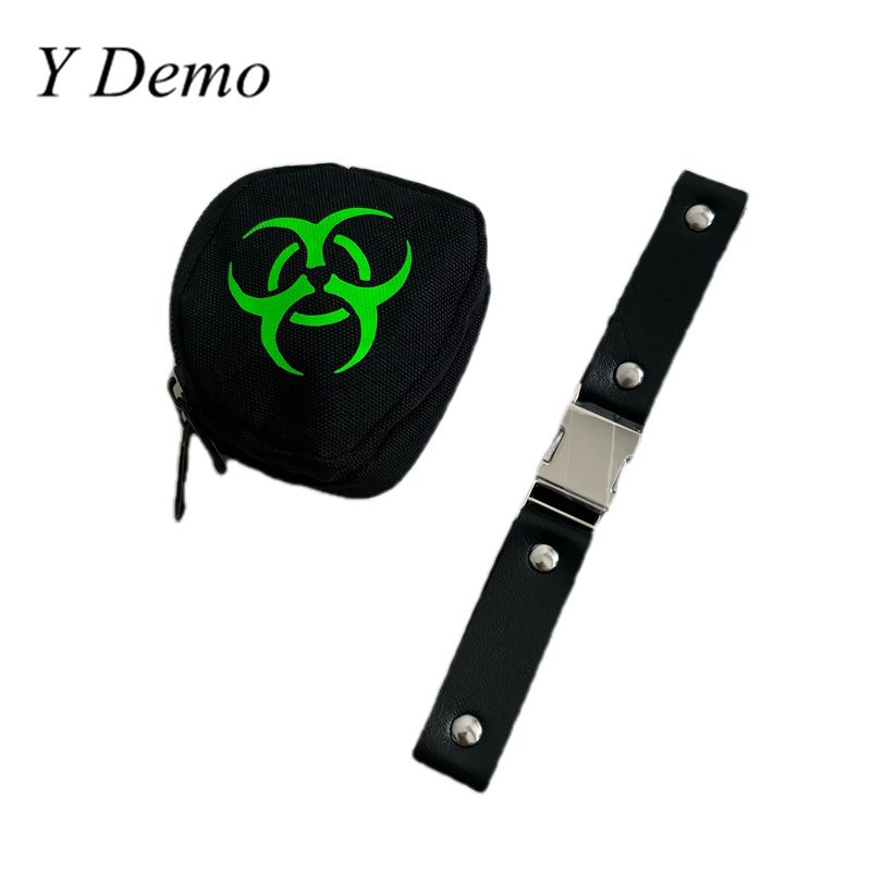 Tech Wear Accessories - Y Demo Techwear Biohazard Kleine Tasche