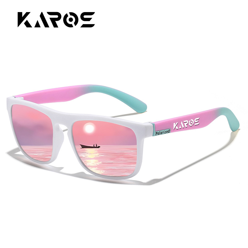 Tech Wear Accessories - KAROS Sonnenbrille Männer/Frauen Polarisierte Quadratische Spiegel