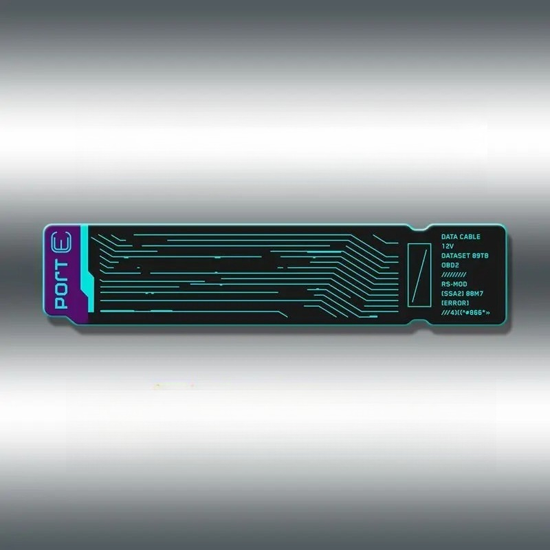 1 Stück Cyberpunk Tech Label G – Tech Gear Accessories Bewertung und Preis