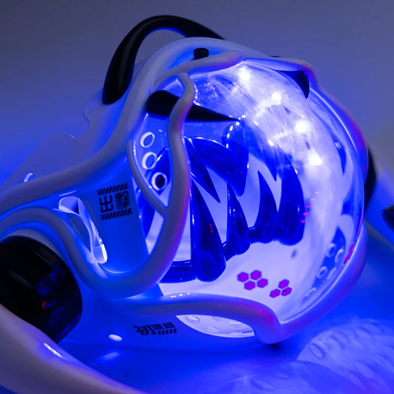 LED-Mech-Maske im Cyberpunk-St – Tech Wear Accessories Bewertung und Preis