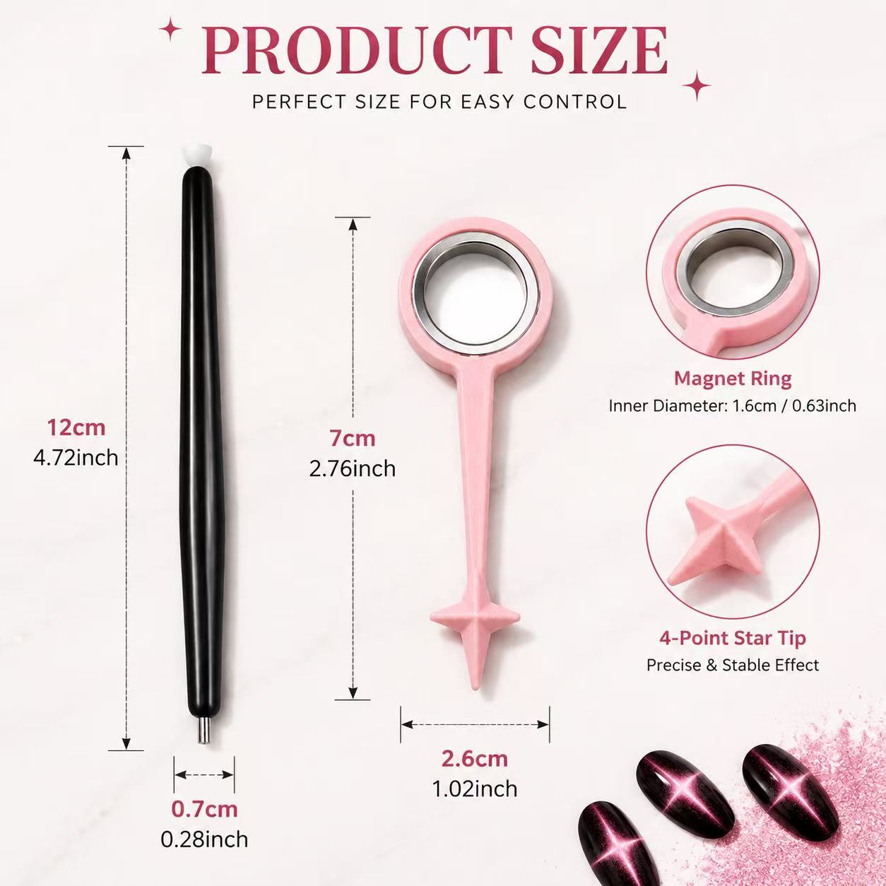 2-teiliges neues Nageltechnike – Tech Accessories Kit Bewertung und Preis