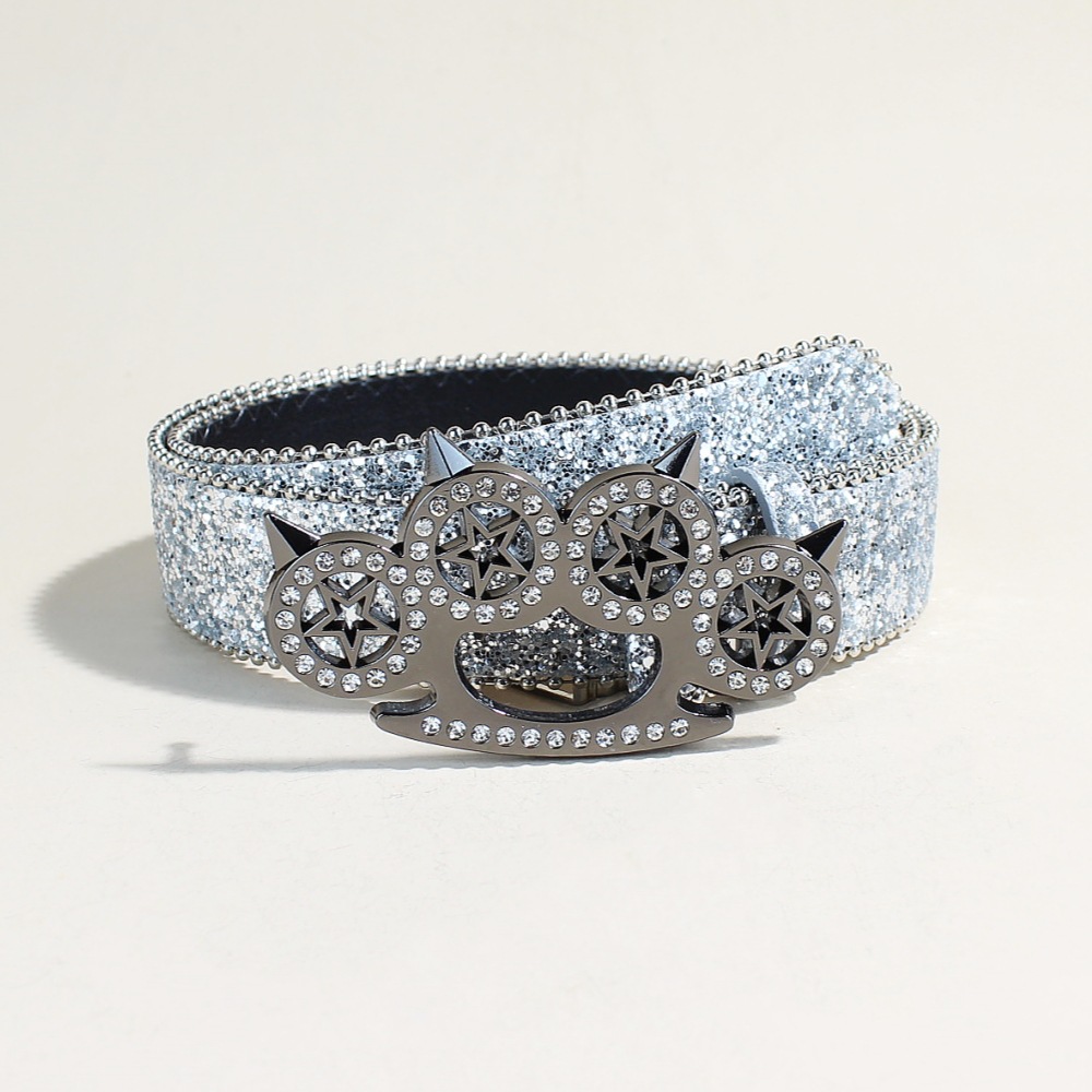 Y2K Strass-Gürtel Punk Knuckle – Tech Wear Accessories Bewertung und Preis