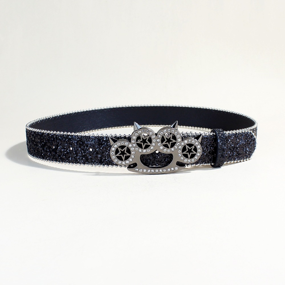 Y2K Strass-Gürtel Punk Knuckle – Tech Wear Accessories Bewertung und Preis