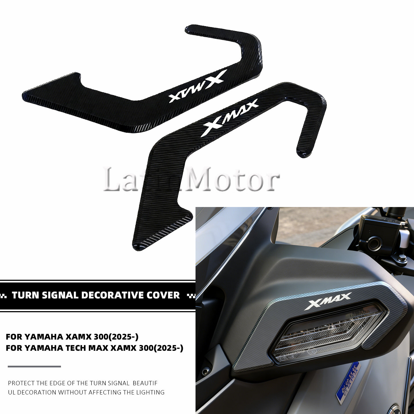 Für Yamaha XMAX300 XMAX TECH M – Tech Lighting Accessories Bewertung und Preis